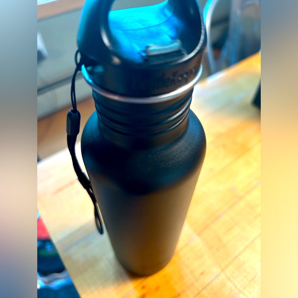 Klean Kanteen New Black Powder Coat Beer Bottle